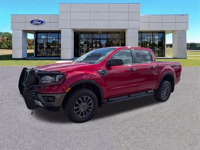 2021 Red Metallic Ford Ranger XLT 4X4 Truck