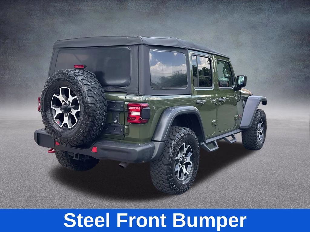 2021 Sarge Green Clearcoat Jeep Wrangler Unlimited Rubicon 4X4 SUV