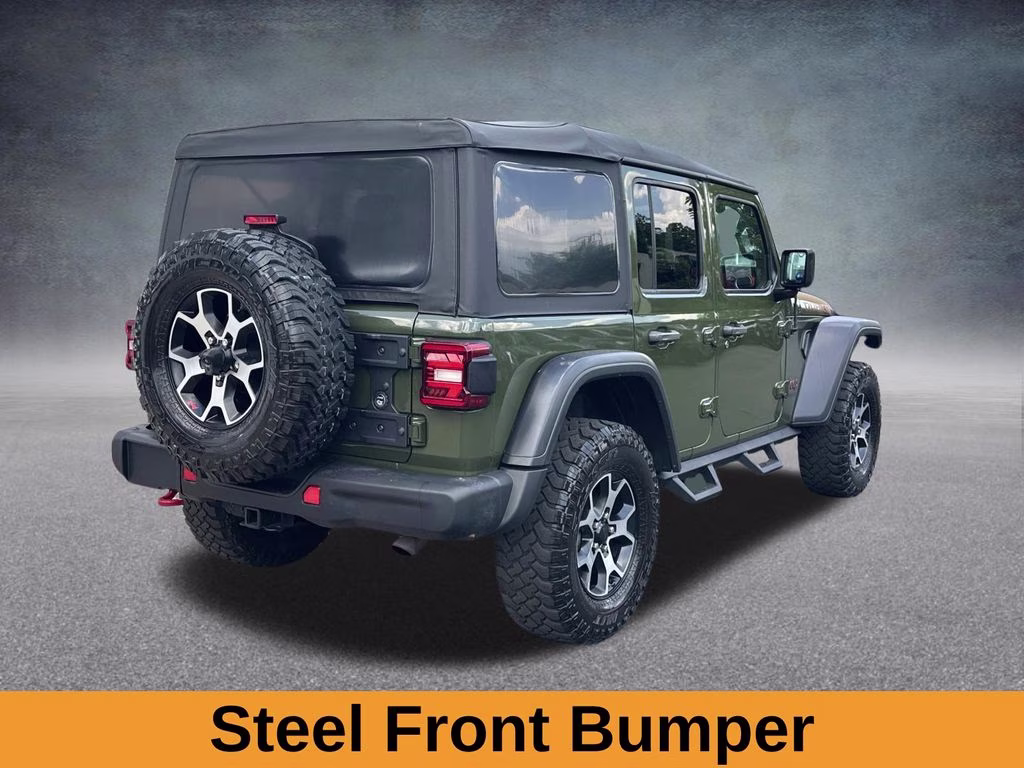 2021 Sarge Green Clearcoat Jeep Wrangler Unlimited Rubicon 4X4 SUV