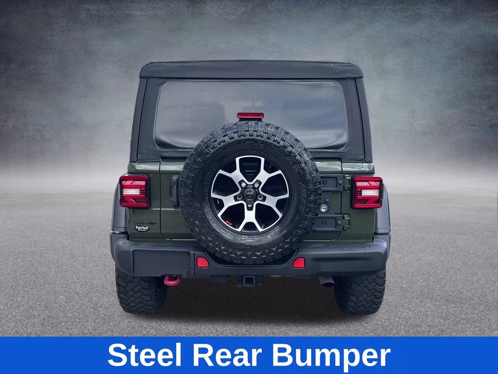 2021 Sarge Green Clearcoat Jeep Wrangler Unlimited Rubicon 4X4 SUV