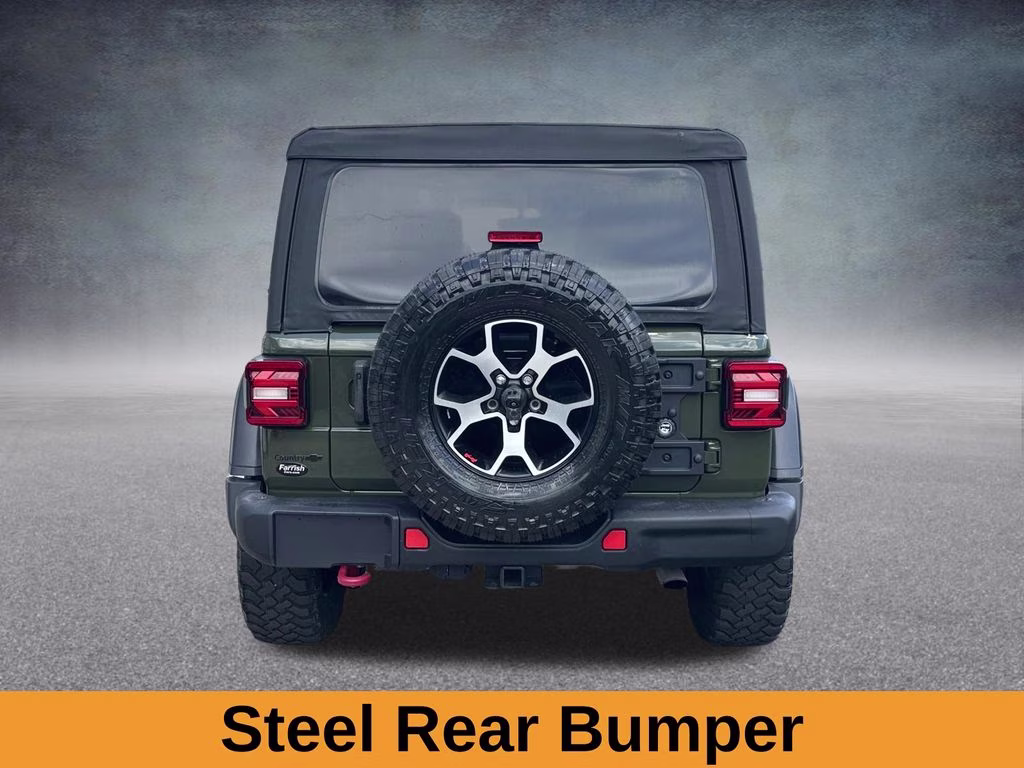 2021 Sarge Green Clearcoat Jeep Wrangler Unlimited Rubicon 4X4 SUV