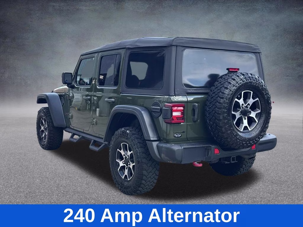 2021 Sarge Green Clearcoat Jeep Wrangler Unlimited Rubicon 4X4 SUV