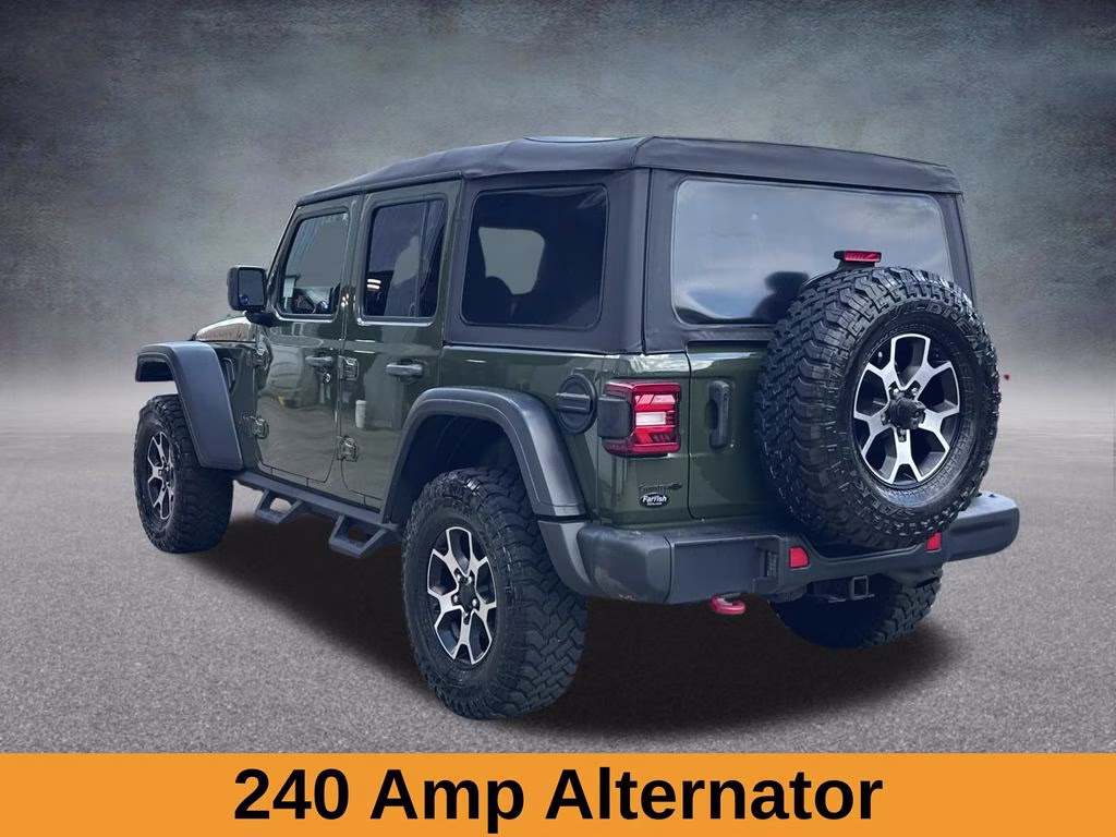 2021 Sarge Green Clearcoat Jeep Wrangler Unlimited Rubicon 4X4 SUV