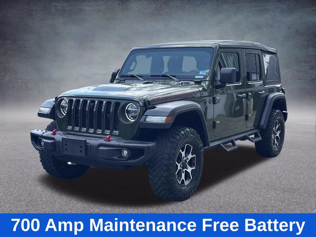 2021 Sarge Green Clearcoat Jeep Wrangler Unlimited Rubicon 4X4 SUV
