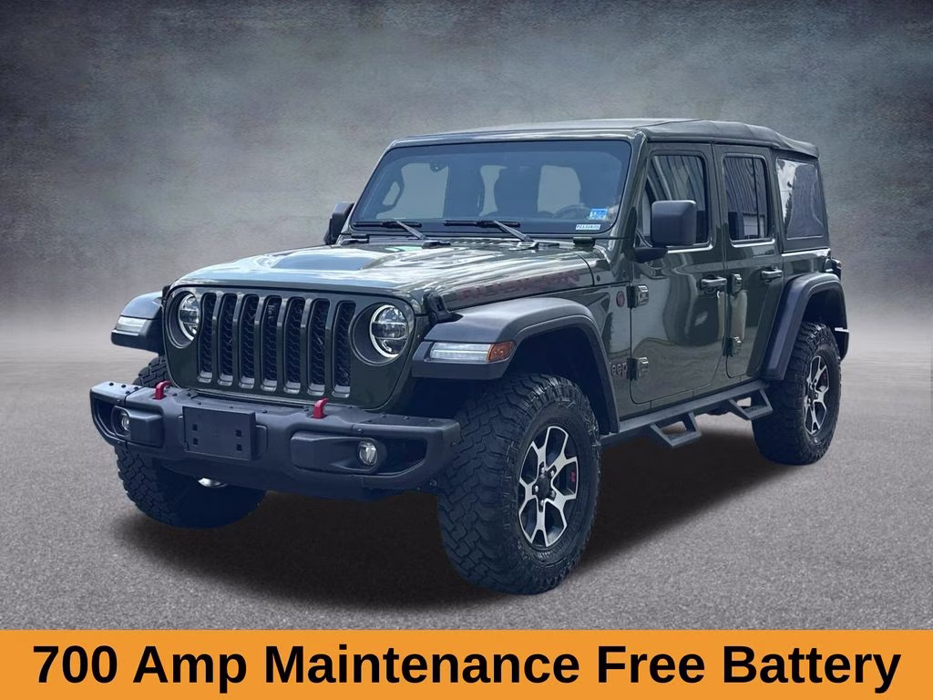 2021 Sarge Green Clearcoat Jeep Wrangler Unlimited Rubicon 4X4 SUV