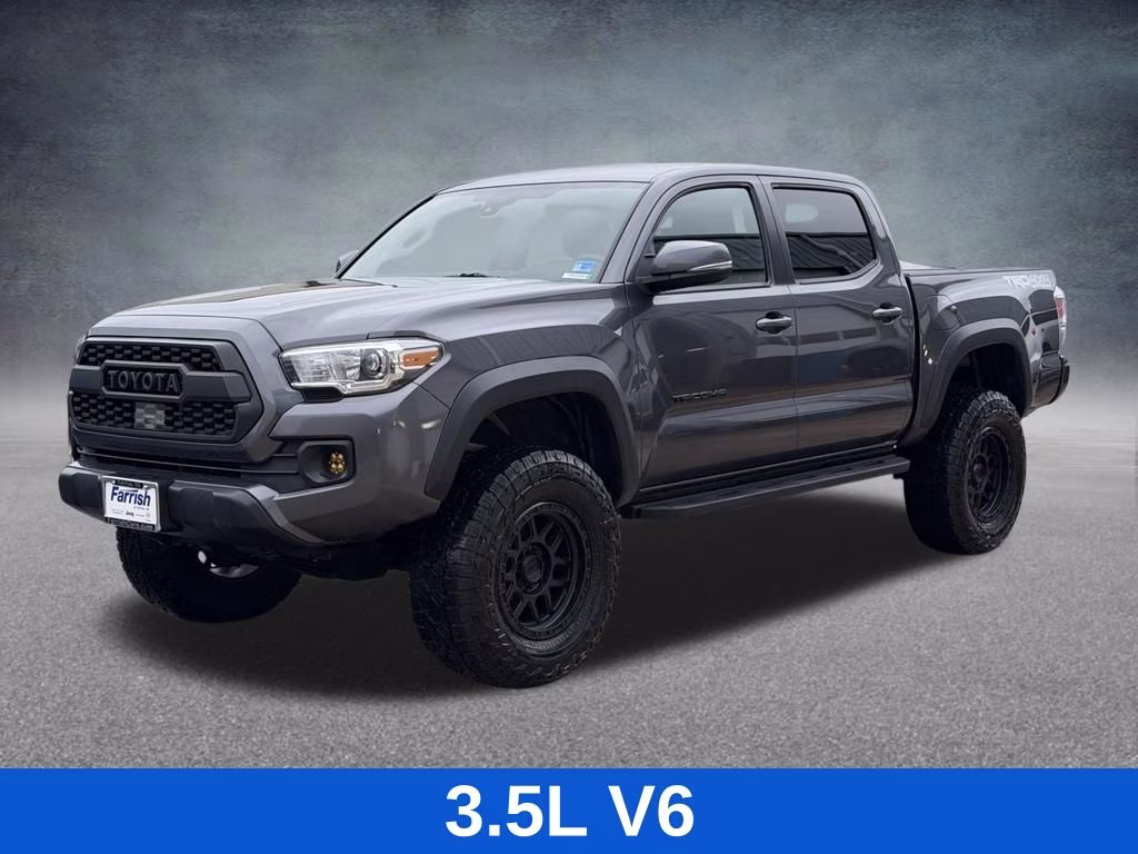2022 Magnetic Gray Metallic Toyota Tacoma TRD Off-Road 4X4 Truck