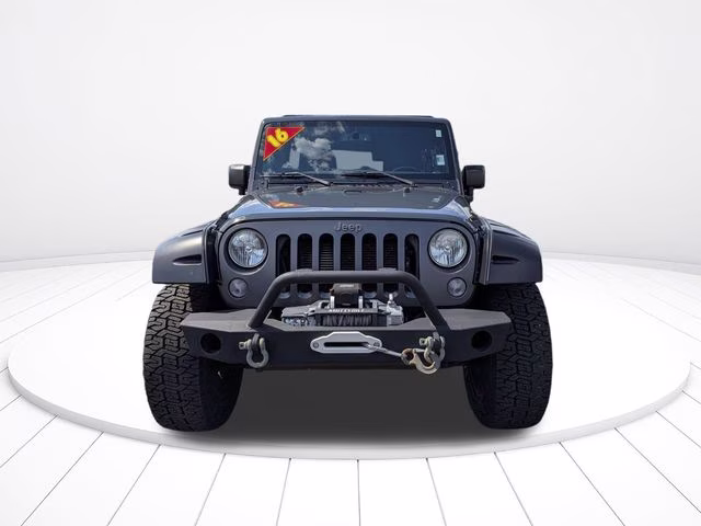 2016 Rhino Clearcoat Jeep Wrangler Unlimited Freedom Edition 4X4 SUV