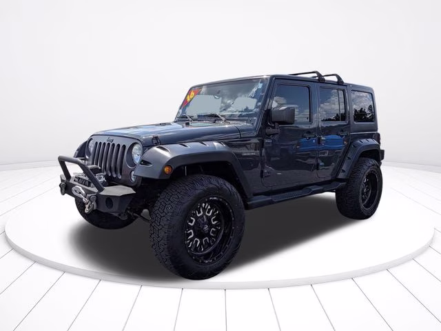 2016 Rhino Clearcoat Jeep Wrangler Unlimited Sport 4X4 SUV
