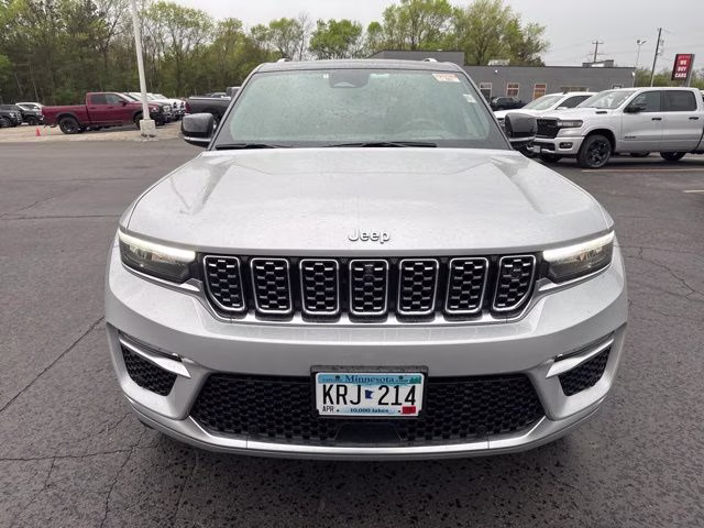 2022 Silver Zynith Jeep Grand Cherokee Summit Reserve 4xe 4X4 SUV