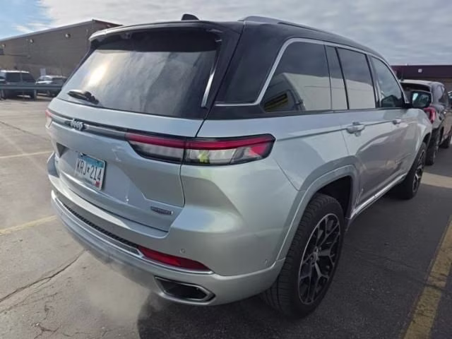 2022 Silver Zynith Jeep Grand Cherokee Summit Reserve 4xe 4X4 SUV