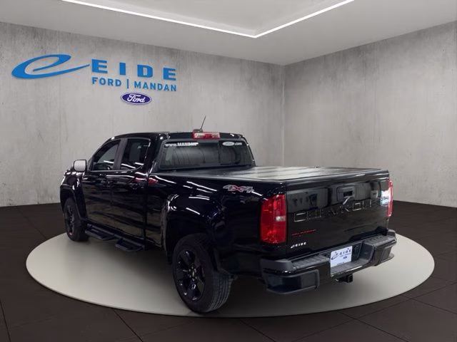 2021 Black Chevrolet Colorado LT 4X4 Truck