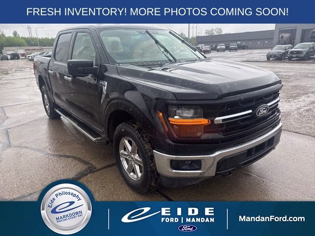 2024 Agate Black Metallic Ford F-150 XLT 4X4 Truck