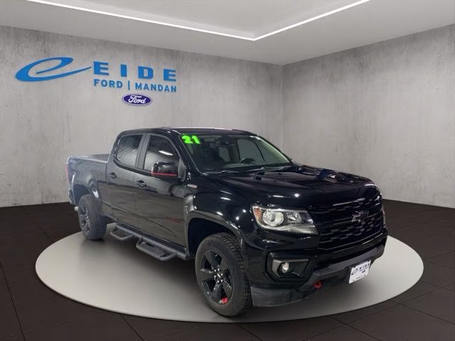 2021 Black Chevrolet Colorado LT 4X4 Truck