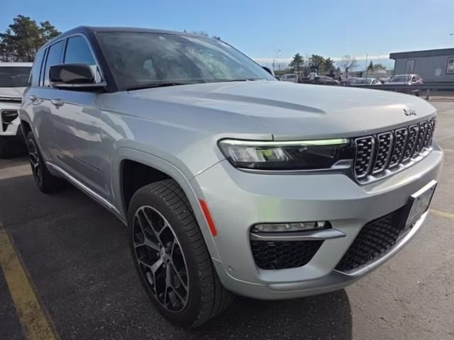 2022 Silver Zynith Jeep Grand Cherokee Summit Reserve 4xe 4X4 SUV
