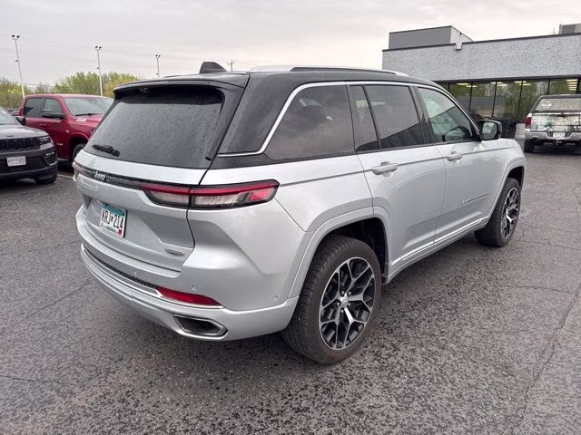 2022 Silver Zynith Jeep Grand Cherokee Summit Reserve 4xe 4X4 SUV