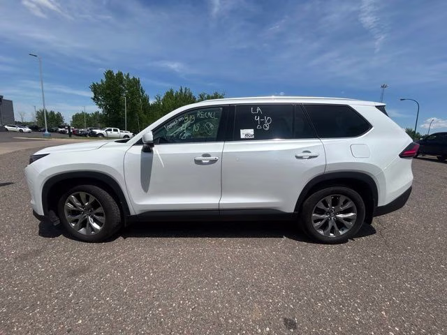 2024 Wind Chill Pearl Toyota Grand Highlander Limited AWD SUV