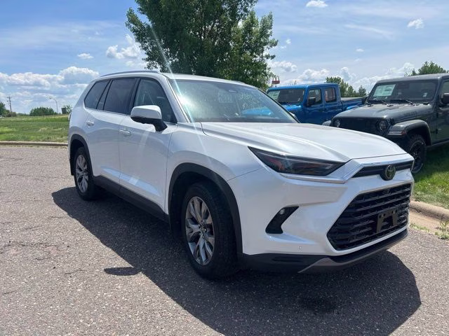 2024 Wind Chill Pearl Toyota Grand Highlander Limited AWD SUV