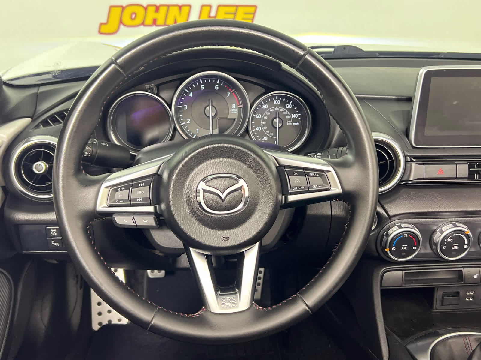 2016 Crystal White Pearl Mazda MX-5 Miata Grand Touring RWD