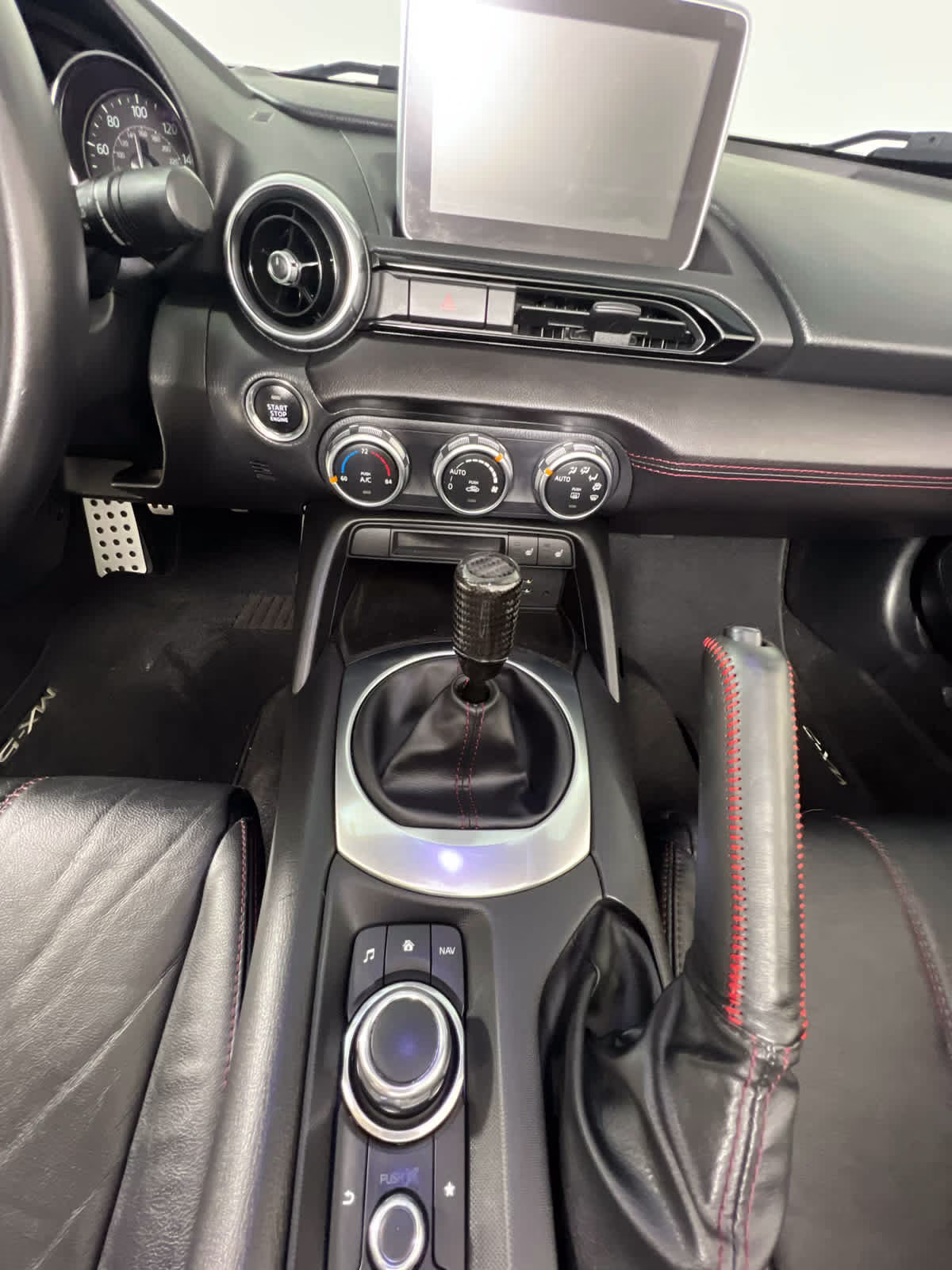 2016 Crystal White Pearl Mazda MX-5 Miata Grand Touring RWD