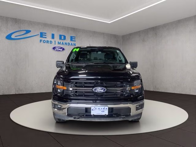 2024 Agate Black Metallic Ford F-150 XLT 4X4 Truck