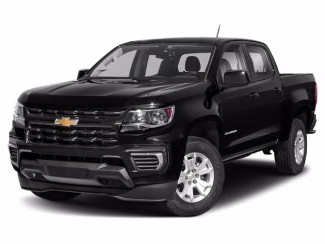 2021 Black Chevrolet Colorado LT 4X4 Truck