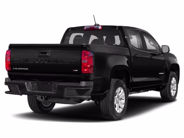 2021 Black Chevrolet Colorado LT 4X4 Truck
