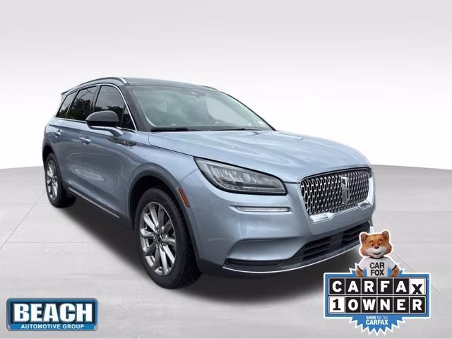 2022 Blue Metallic Lincoln Corsair Standard FWD SUV