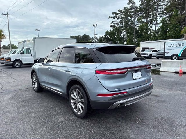 2022 Blue Metallic Lincoln Corsair Standard FWD SUV