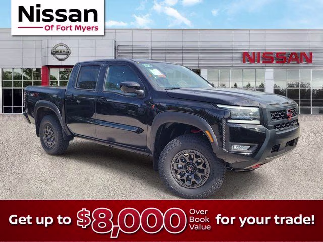 2026 Super Black Nissan Frontier PRO-4X 4X4 Truck