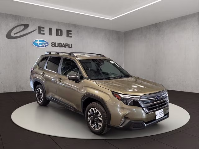 2025 Autumn Green Metallic Subaru Forester Premium AWD SUV