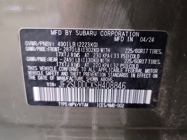 2025 Autumn Green Metallic Subaru Forester Premium AWD SUV
