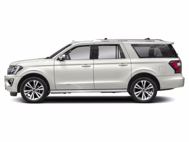 2019 White Platinum Ford Expedition Max Platinum 4X4 SUV