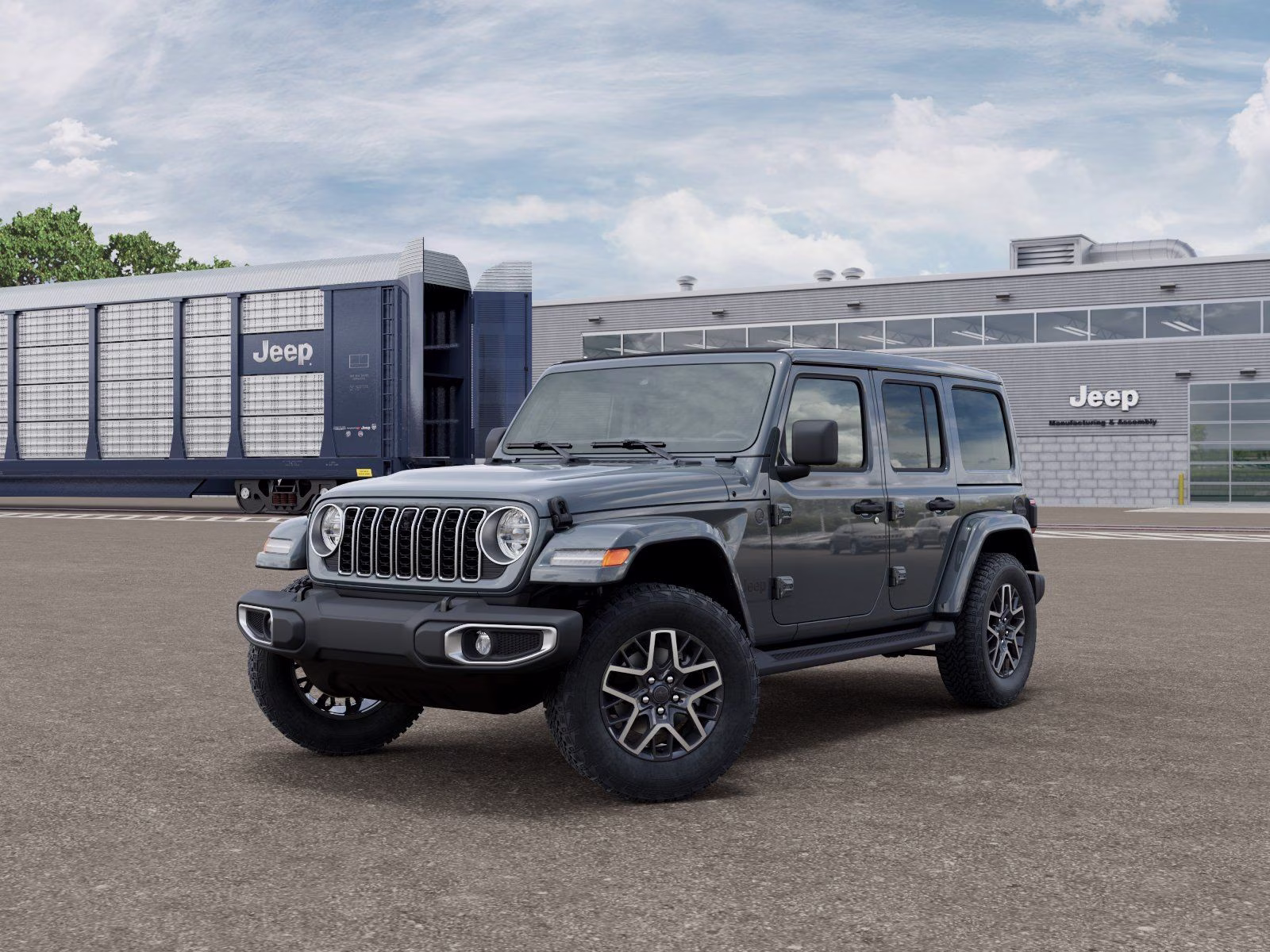 2026 Anvil Clear Coat Jeep Wrangler Sahara 4X4 SUV