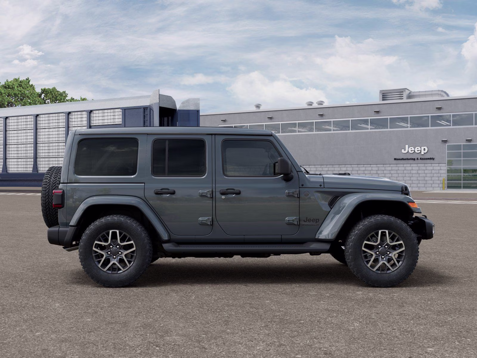 2026 Anvil Clear Coat Jeep Wrangler Sahara 4X4 SUV