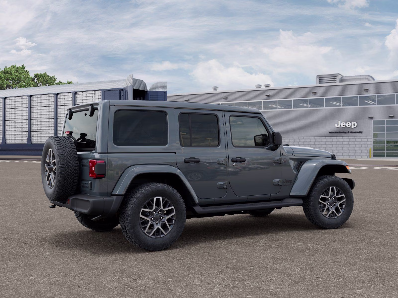 2026 Anvil Clear Coat Jeep Wrangler Sahara 4X4 SUV