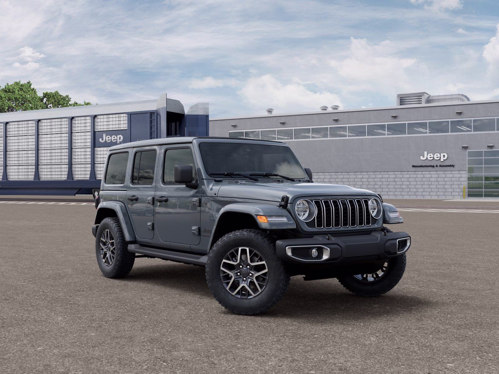 2026 Anvil Clear Coat Jeep Wrangler Sahara 4X4 SUV