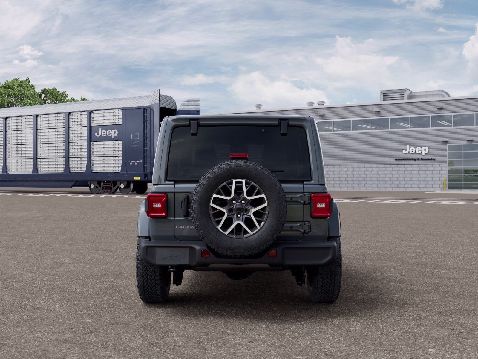 2026 Anvil Clear Coat Jeep Wrangler Sahara 4X4 SUV