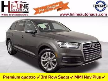 2019 Samurai Gray Metallic Audi Q7 45 SE Premium AWD SUV