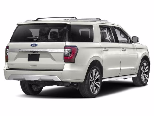 2019 White Platinum Ford Expedition Max Platinum 4X4 SUV