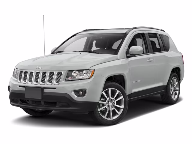 2017 Bright White Clearcoat Jeep Compass Sport 4X4 SUV