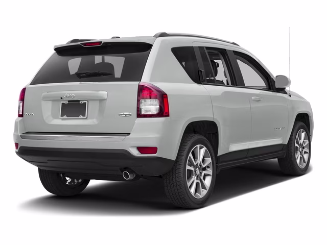2017 Bright White Clearcoat Jeep Compass Sport 4X4 SUV