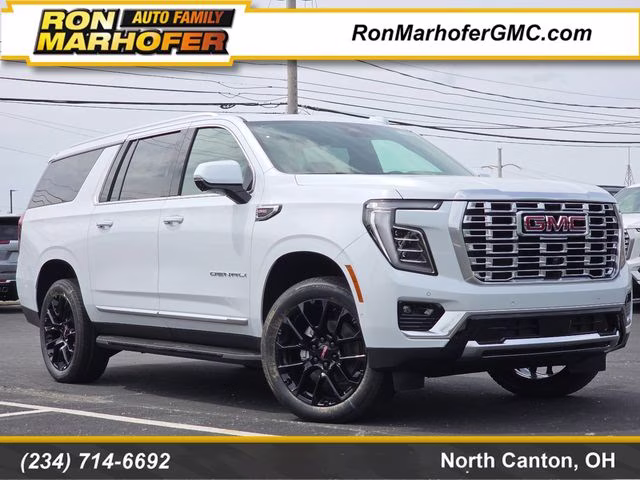 2026 Glacier White Tricoat GMC Yukon XL Denali 4X4 SUV