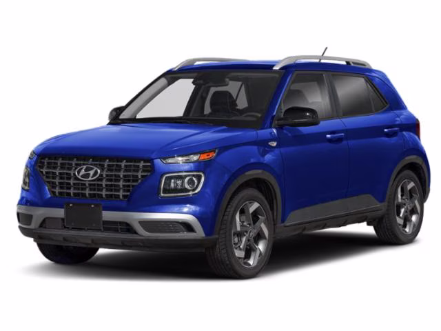 2023 Intense Blue Hyundai Venue Limited FWD SUV