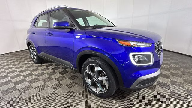 2023 Intense Blue Hyundai Venue Limited FWD SUV
