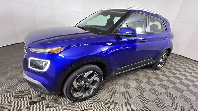 2023 Intense Blue Hyundai Venue Limited FWD SUV