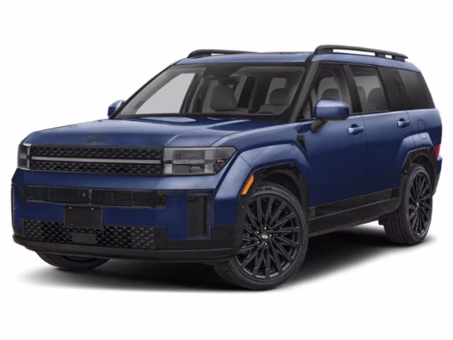 2026 Atlantis Blue Hyundai Santa Fe Calligraphy AWD SUV