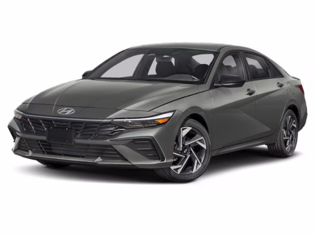 2026 Amazon Gray Hyundai Elantra SEL Sport FWD Sedan