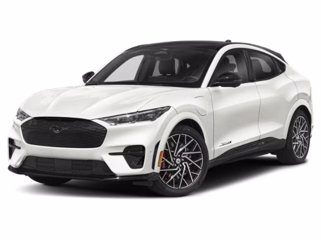 2022 Star White Metallic Tri-Coat Ford Mustang Mach-E GT AWD SUV