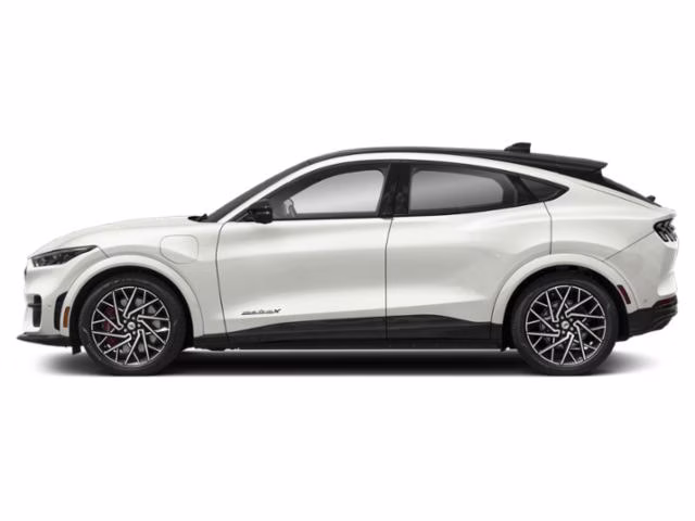 2022 Star White Metallic Tri-Coat Ford Mustang Mach-E GT AWD SUV
