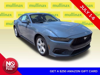 2026 Vapor Blue Metallic Ford Mustang EcoBoost RWD Coupe